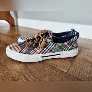 Plaid Sperry Pure Wave Shoe